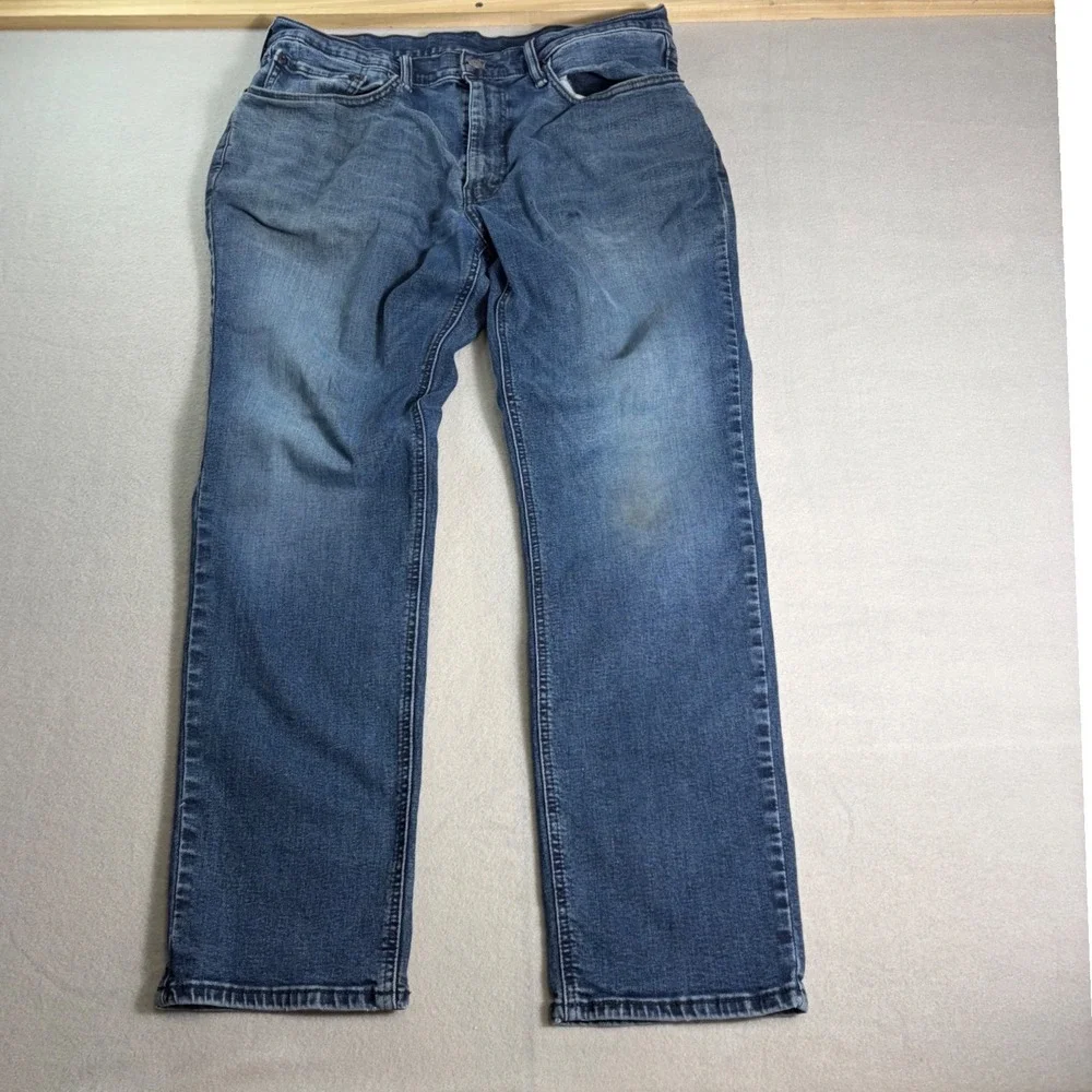 Levis 541 Athletic Taper‎ Mens Jeans 36x32 Blue Denim Medium Wash 541-0025